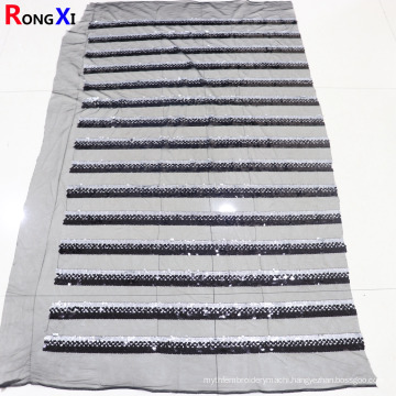 Hot Selling Rhinestone Sequin Fabric With Low Price